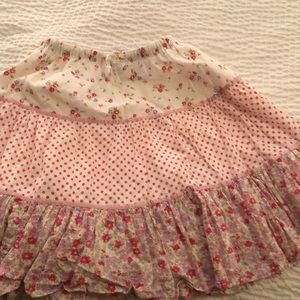 Mini Boden Prairie Skirt with petticoat lining 7-8